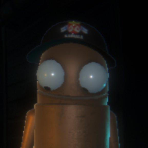 Robot wearing the Karjala cap